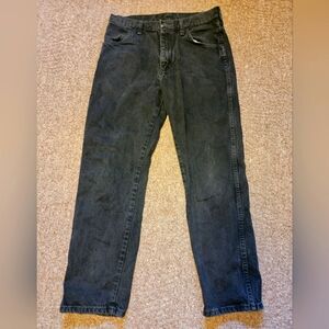 Black Rustler Jeans